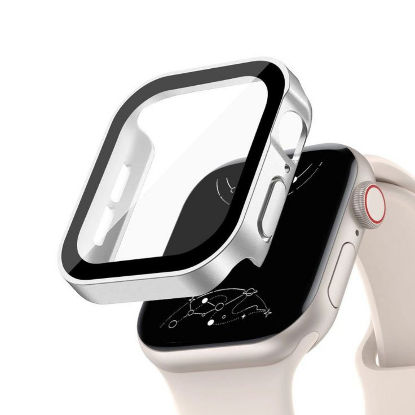Premium Tempered Glass Case for Apple Watch – Ultimate Protection & Style