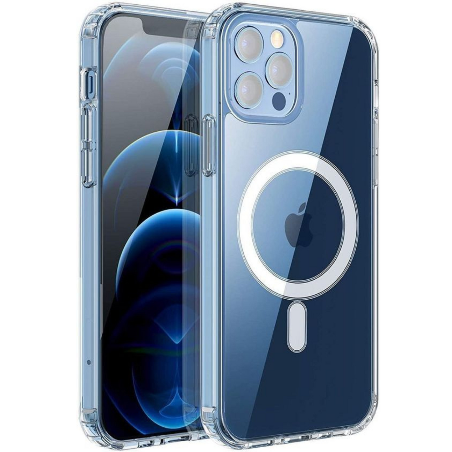 iPhone Hybrid Magnetic IC Case Clear – MagSafe Compatible