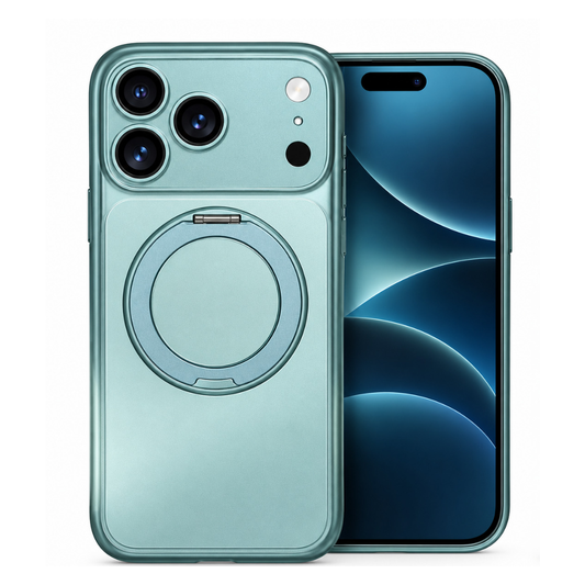 Glacier MagSafe Case with Built-In Ring Stand for iPhone 18 Pro|18 Pro Max|17 Pro|17 Pro Max