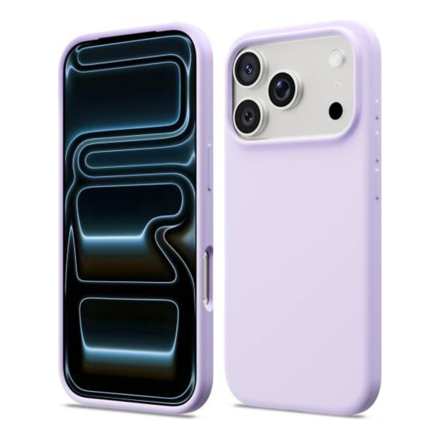Light Purple Silicone Case for iPhone – Soft Touch, Slim & Protective