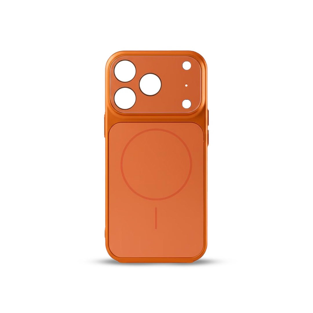 Lightweight Silicon Cosmic Orange MagSafe Cover for iPhone 17 Pro and Pro Max