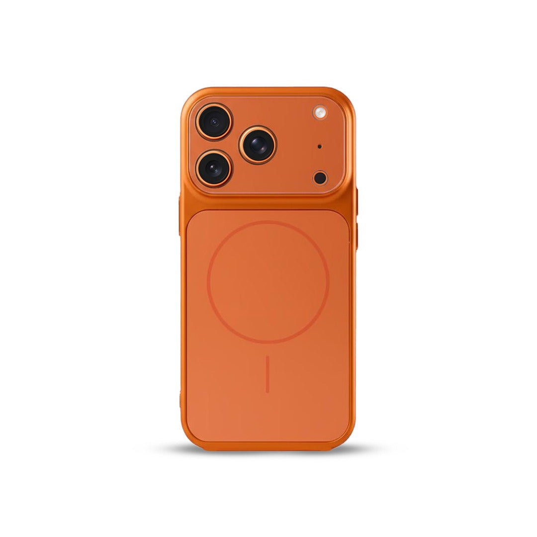 Lightweight Silicon Cosmic Orange MagSafe Cover for iPhone 17 Pro and Pro Max
