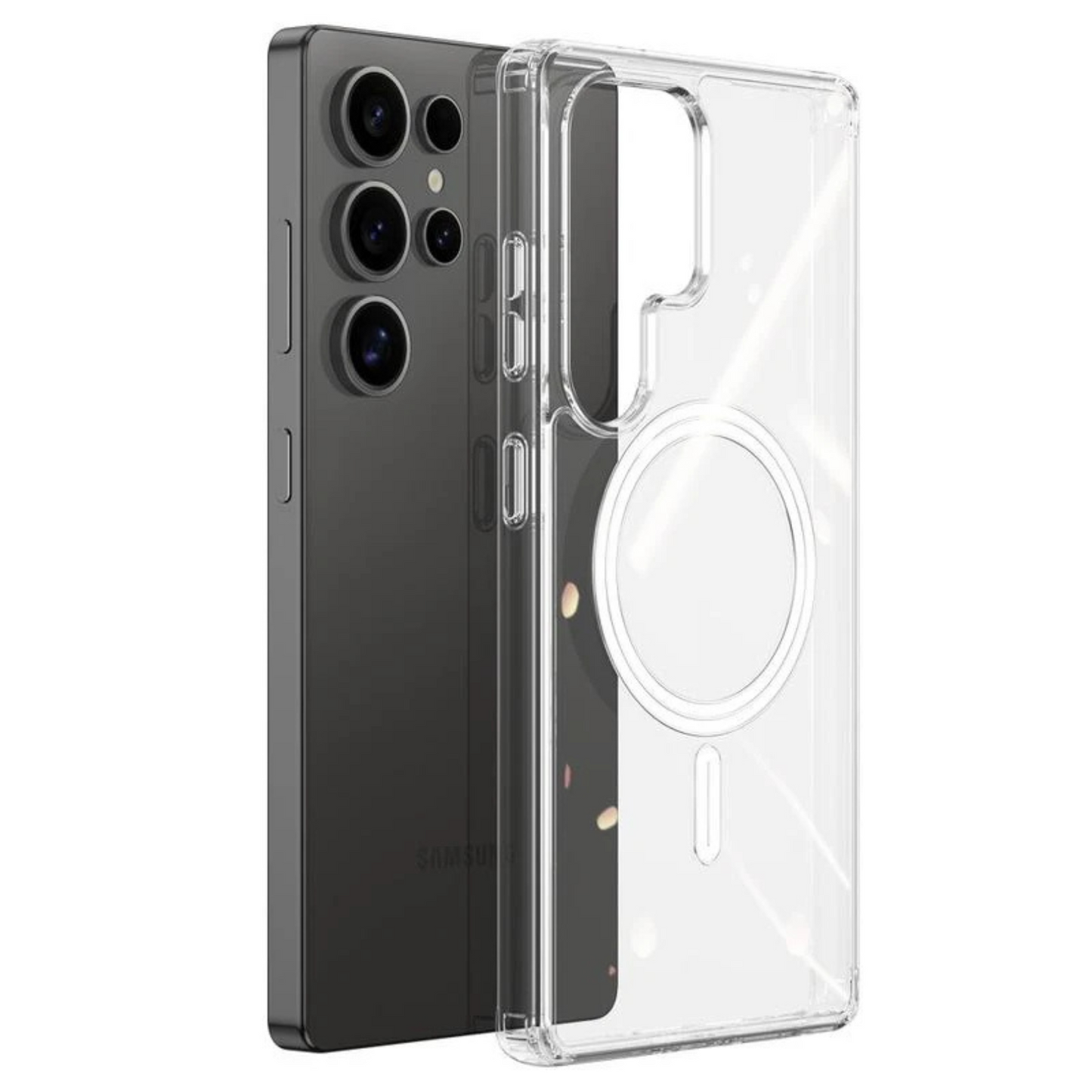 Galaxy S25 Series Magnetic Crystal Clear Cases