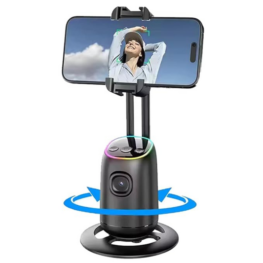 Smart 360° Auto Face Tracking AI Desk Selfie Gimbal