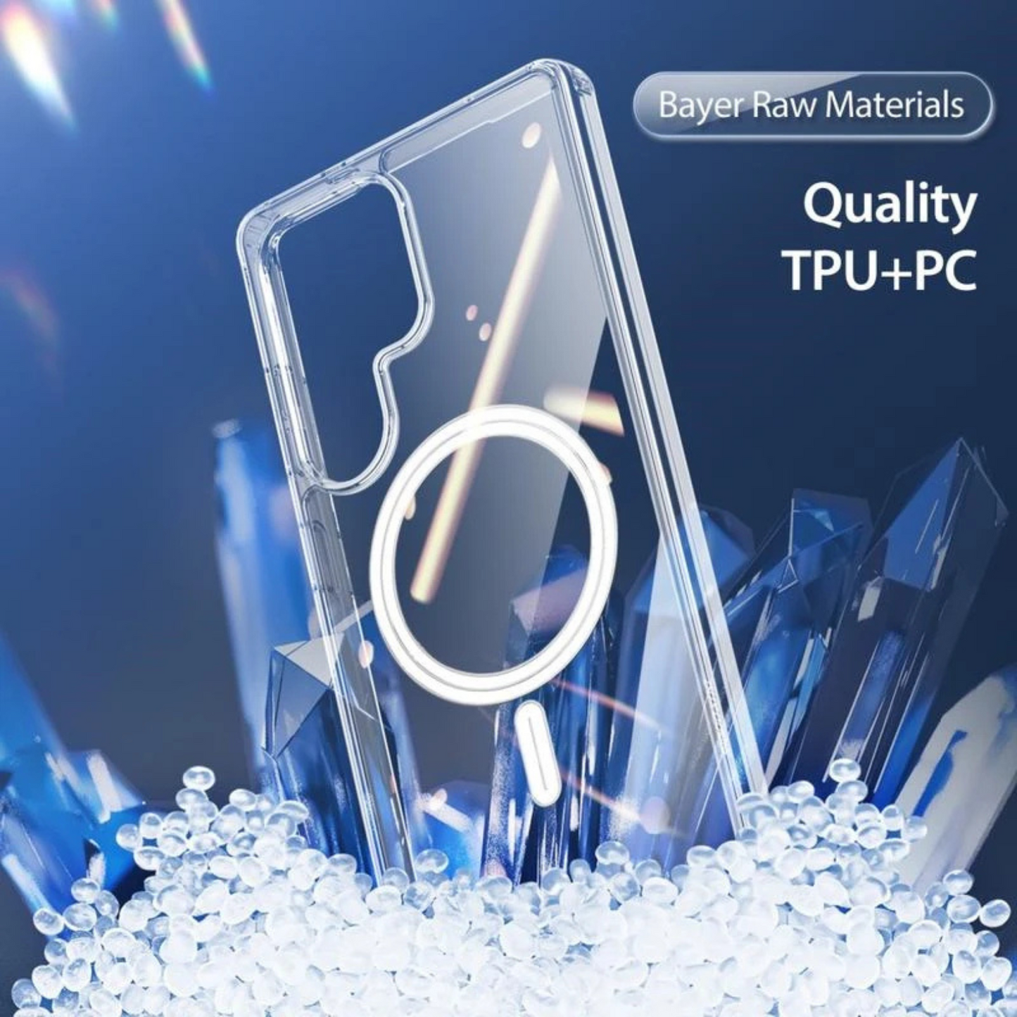 Galaxy S25 Series Magnetic Crystal Clear Cases