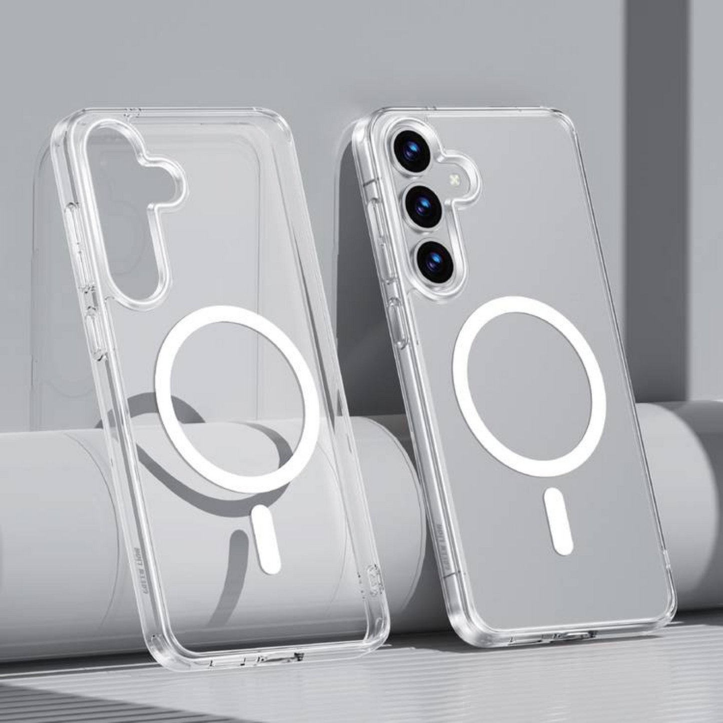 Galaxy S25 Series Magnetic Crystal Clear Cases
