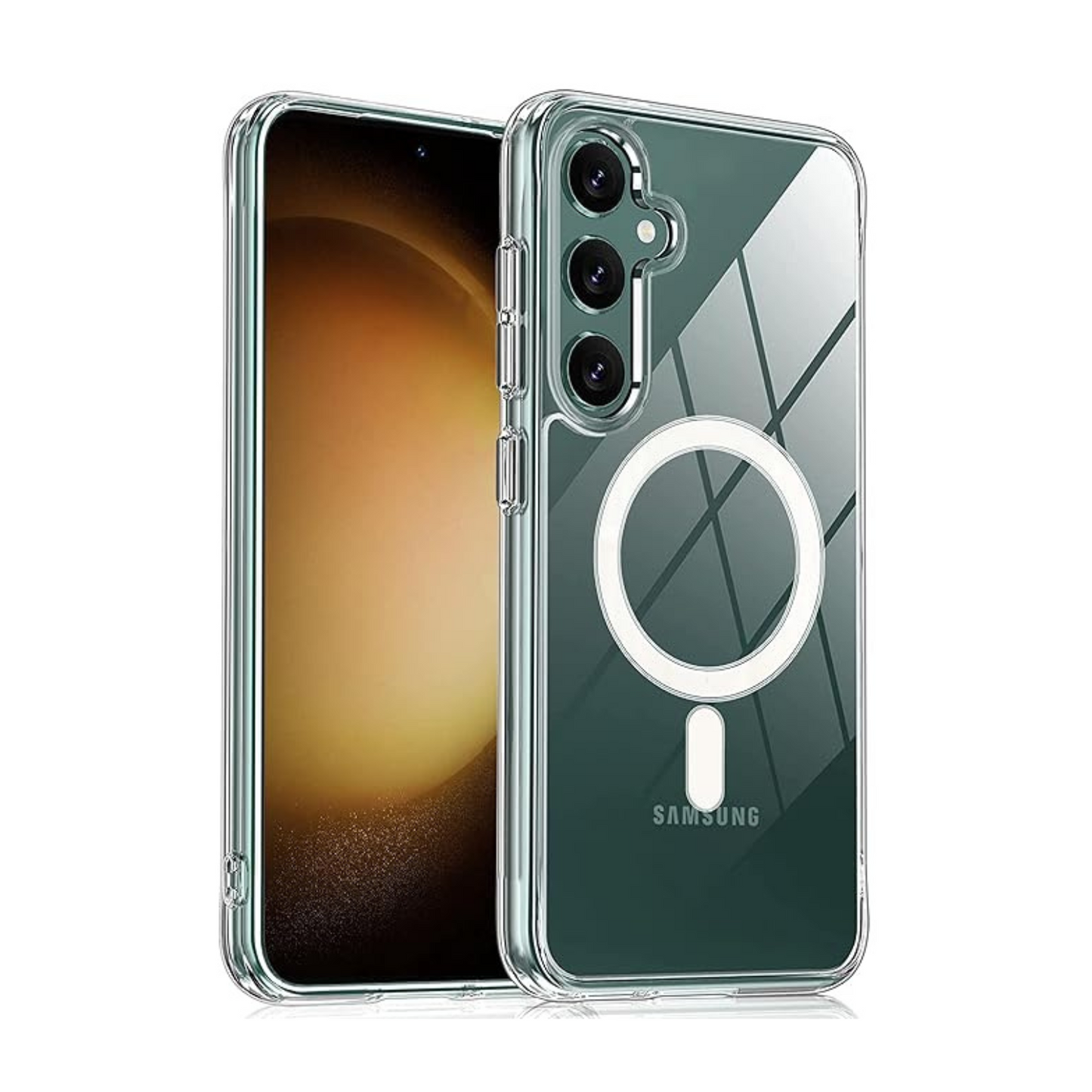 Galaxy S25 Series Magnetic Crystal Clear Cases