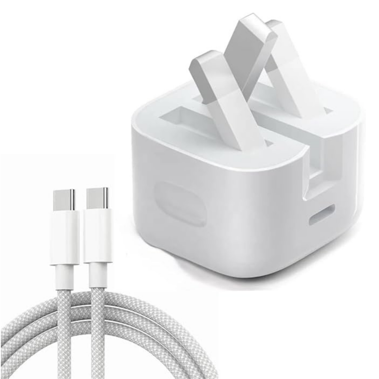 USB-C Power Adapter with Type-C Cable