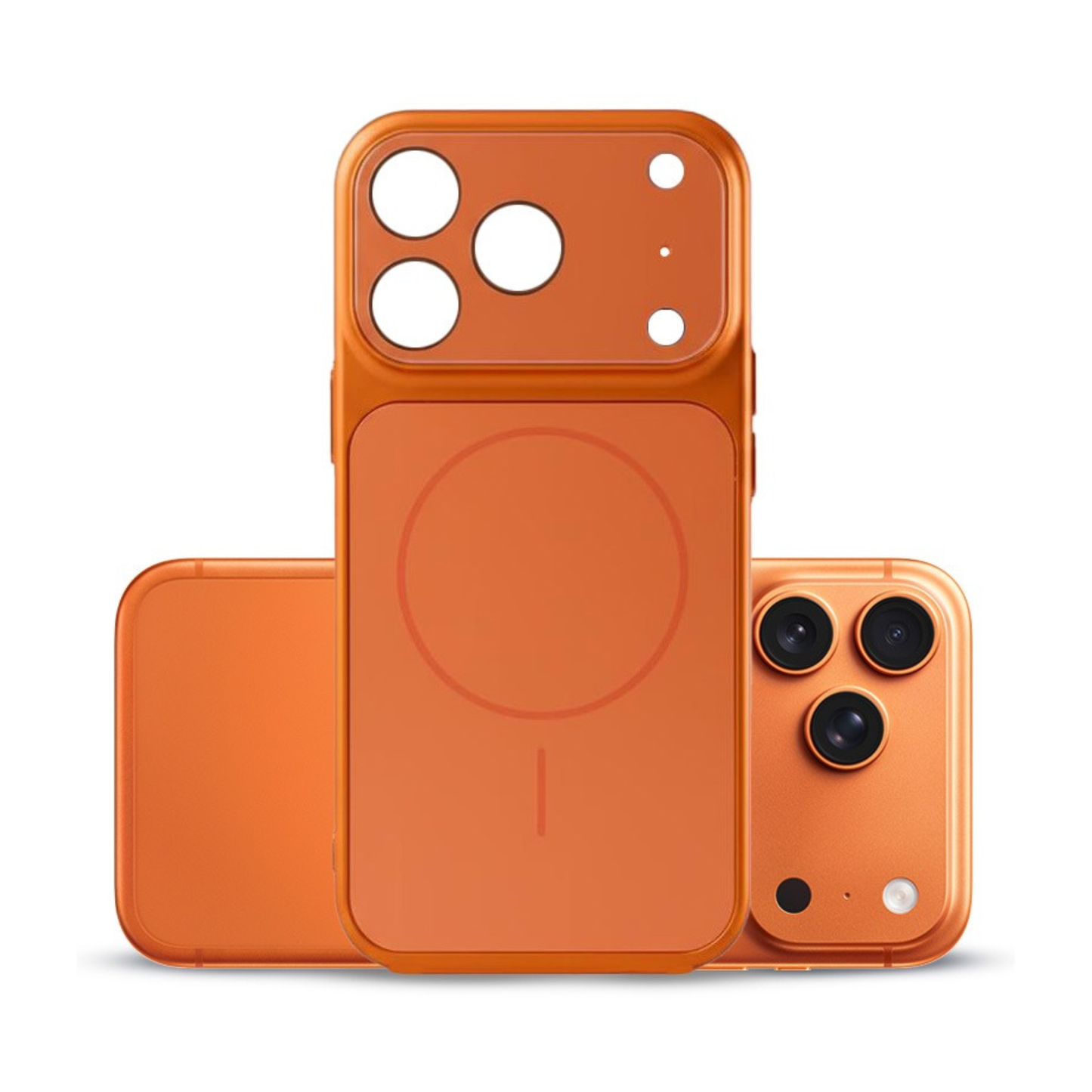 Cosmic Orange MagSafe Cover For iPhone 16 Pro Max & iPhone 15 Pro Max
