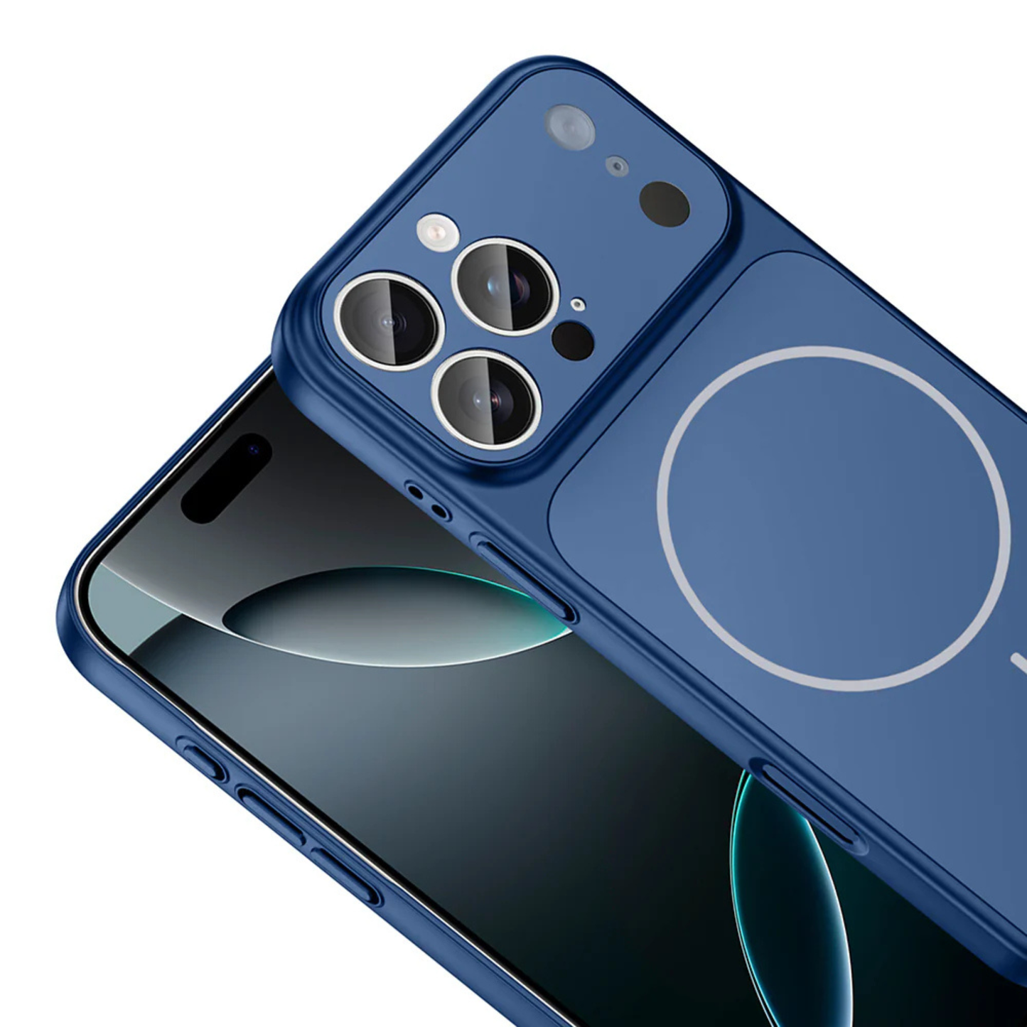 Blue Magnetic Converter Case (Pro to Pro Max Compatible)