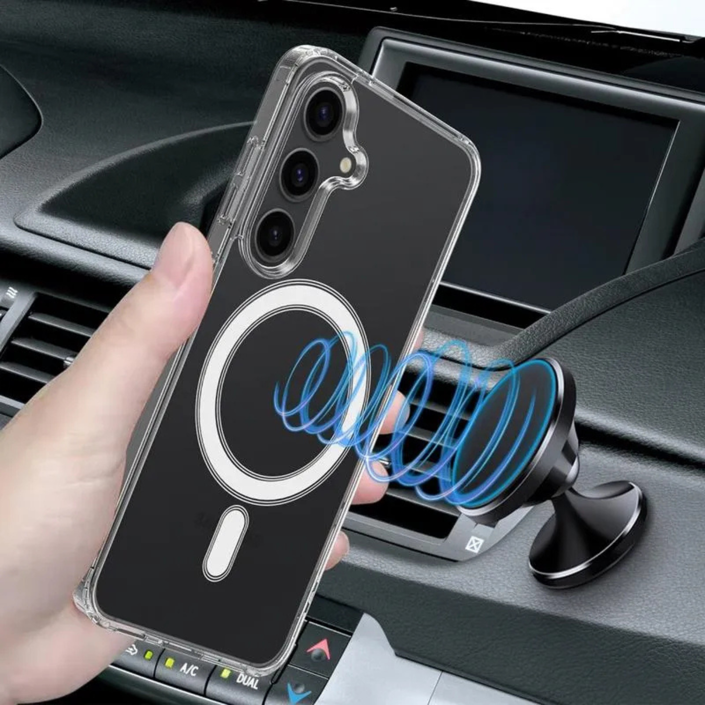 Samsung Galaxy S26 Series Crystal Clear Magnetic Case