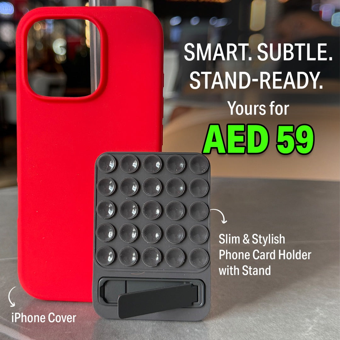 Cover + Phone Card Holder with Stand